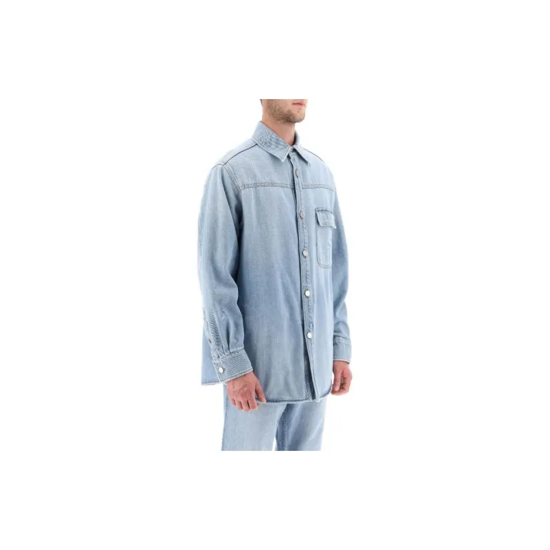 Valentino Shirts Men Blue-1