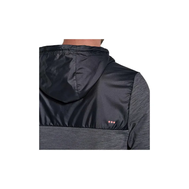 Saucony Solstice Zip Hoody Sweatshirts Men Gray-4