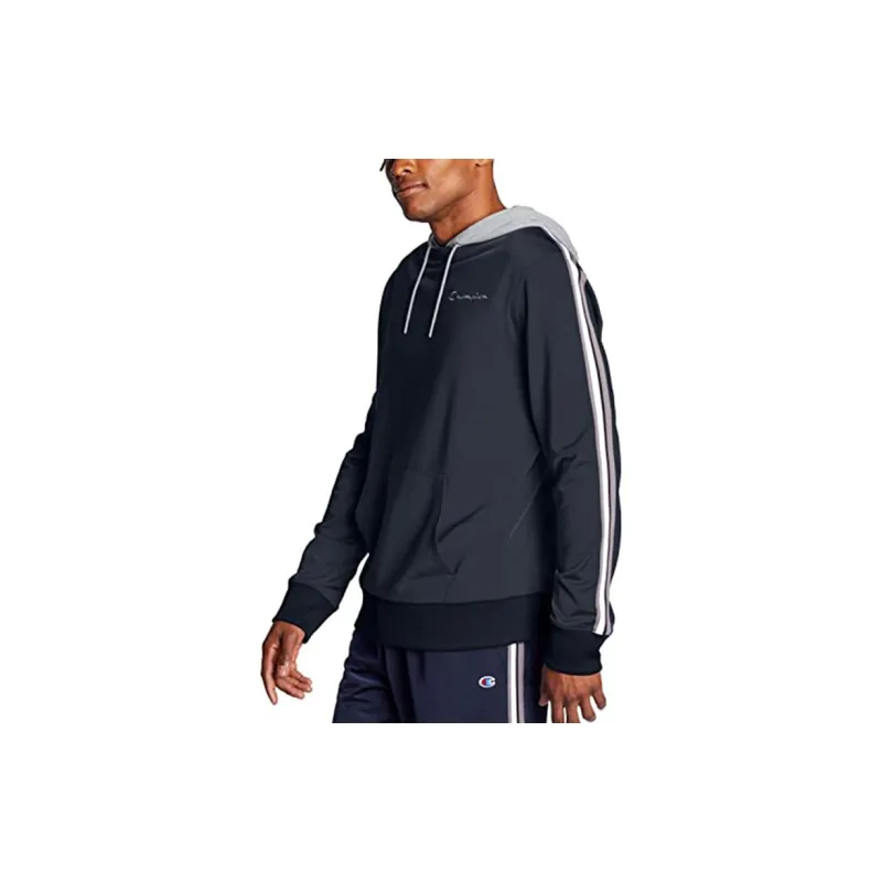 Champion Hooded Regular Sweatshirt US Version Unisex Navy Blue-1