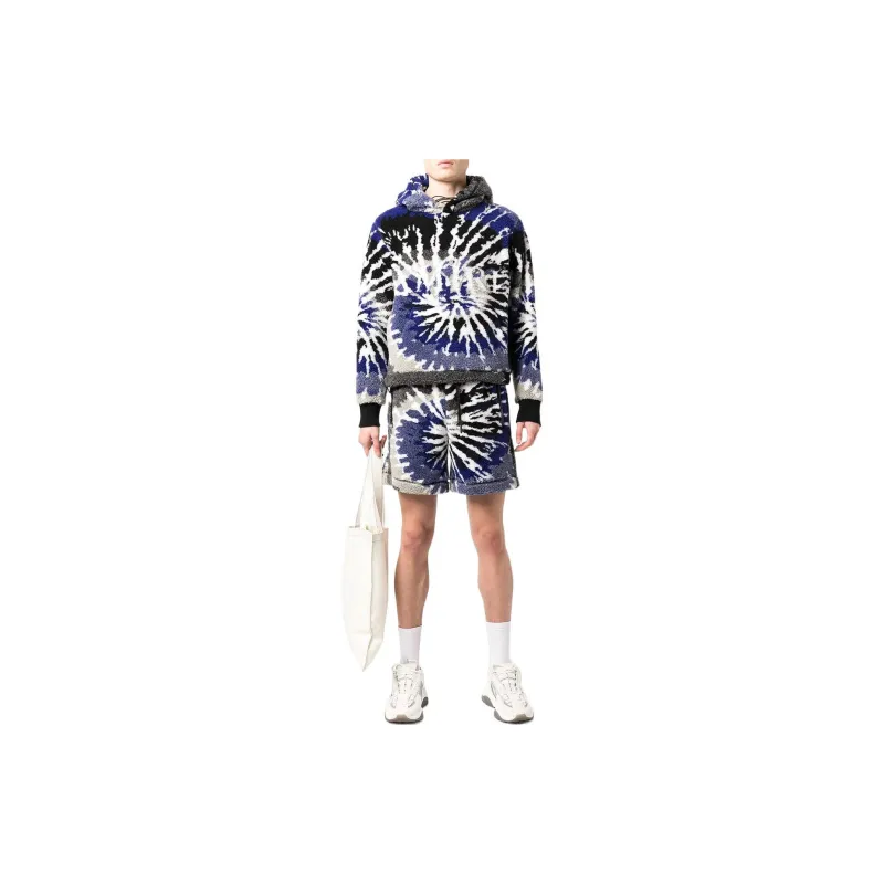 AMIRI Tie Dye Polar Fleece Shorts-1