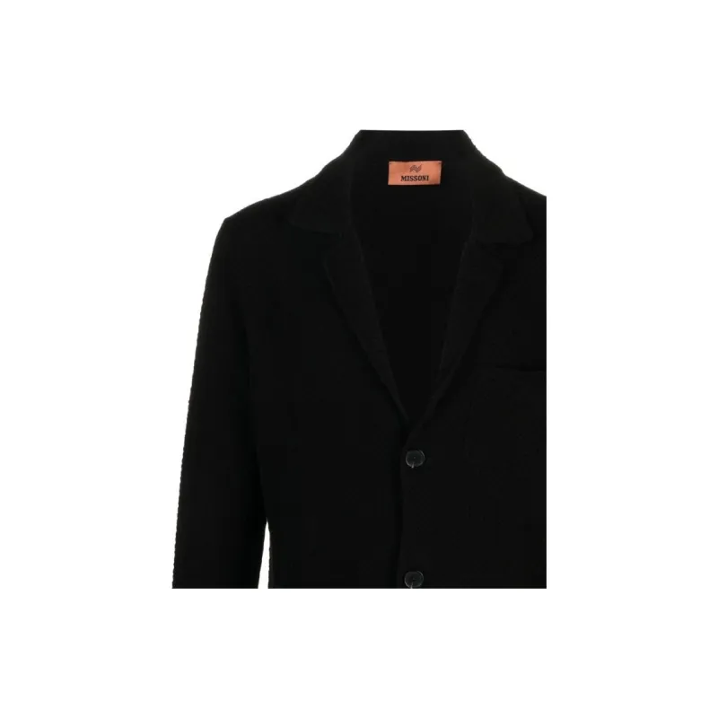 MISSONI Zig zag Weave Single breasted Jacket-2