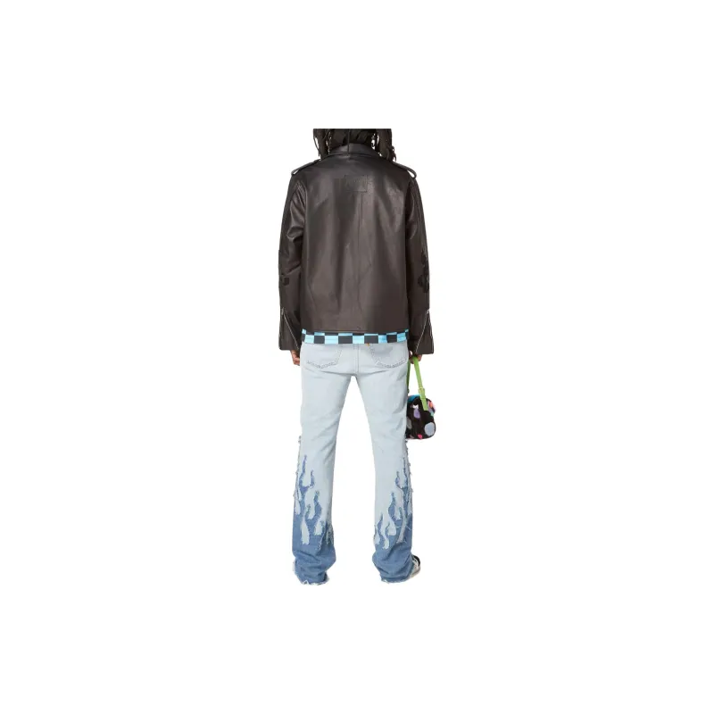 Gallery Dept. Leather Jackets Men Black-3