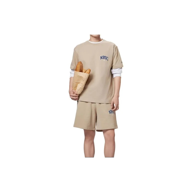 New Balance SS24 T Shirt Men's Khaki-2