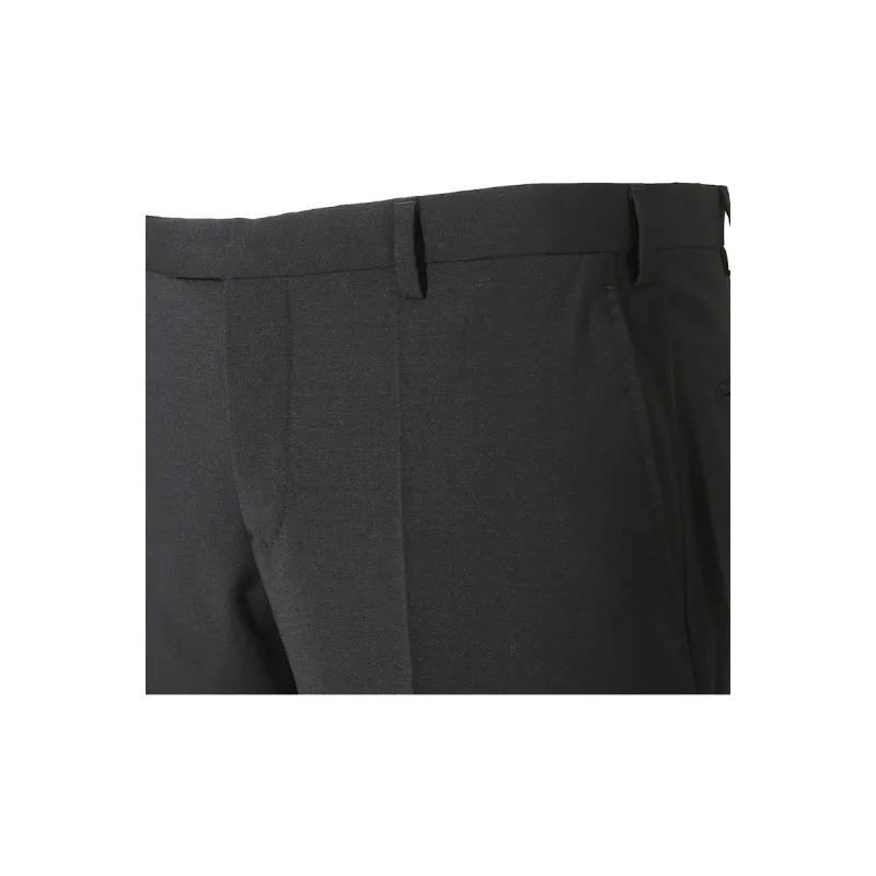 EMPORIO ARMANI SS24 Suit Trouser Men's Black-5