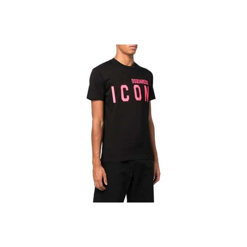 DSQUARED 2 Icon Logo print T shirt-3