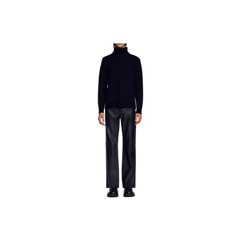 Sandro Sweaters Men Black-1