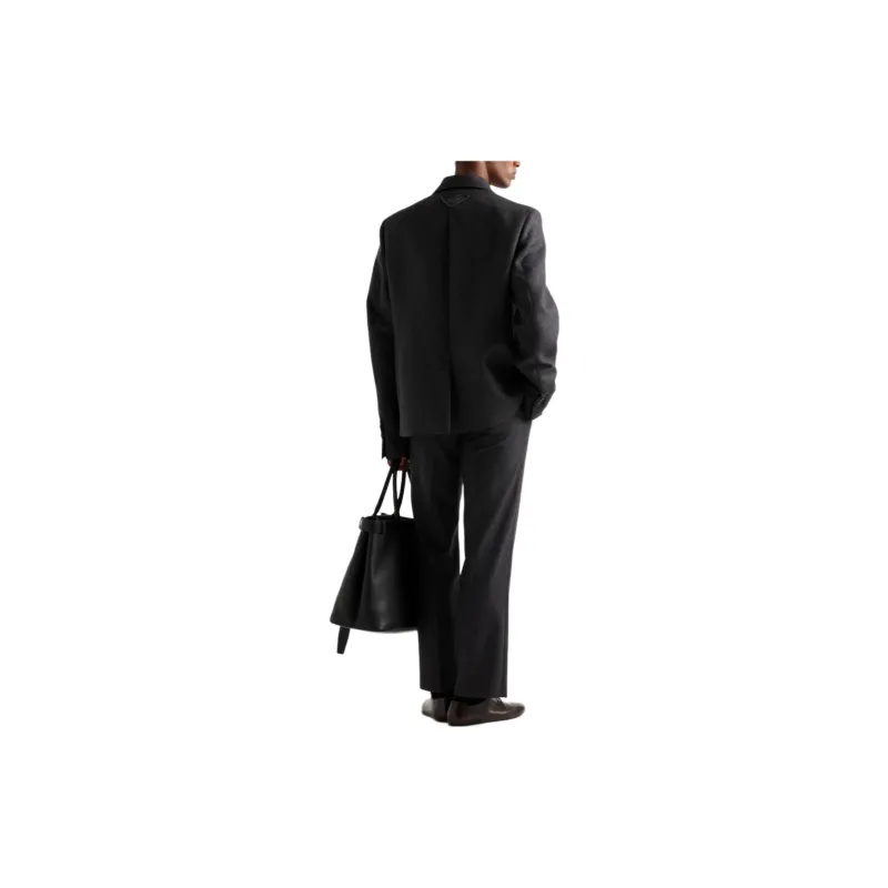 PRADA Single breasted Wool Jacket-2