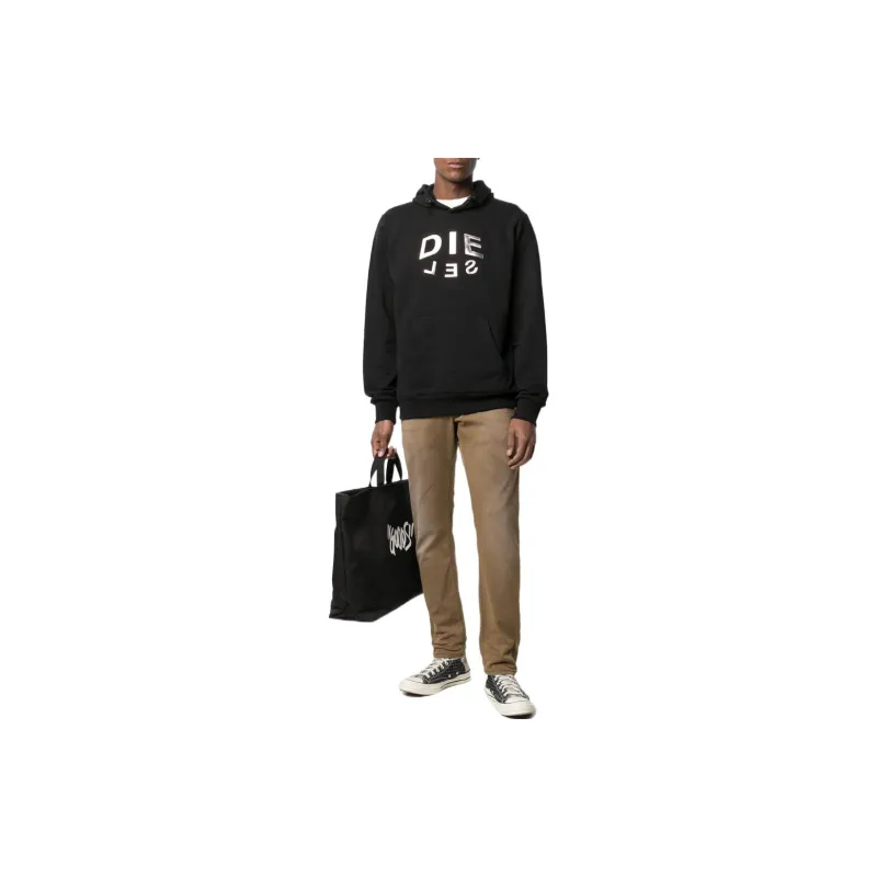 DIESEL Krooley Drawstring Tapered Jeans-3