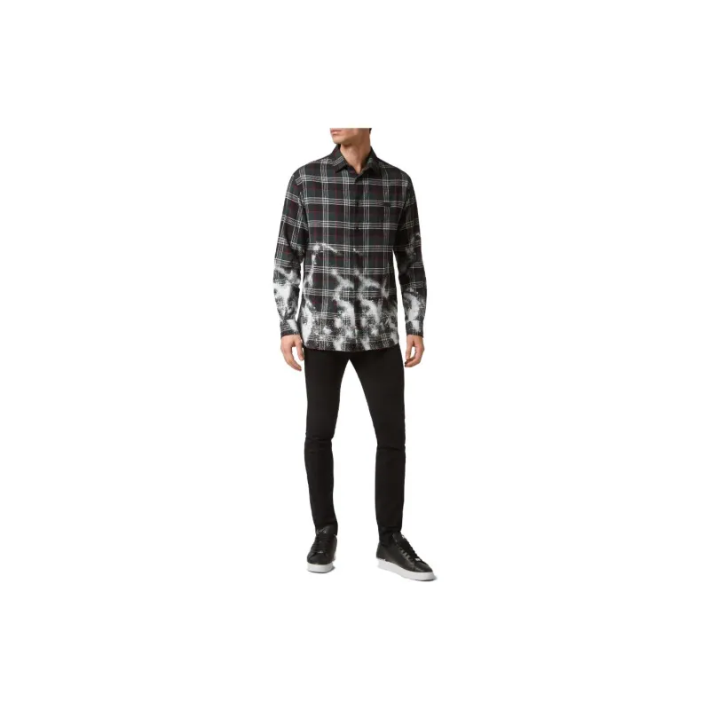 PHILIPP PLEIN Shirts Men Black-1