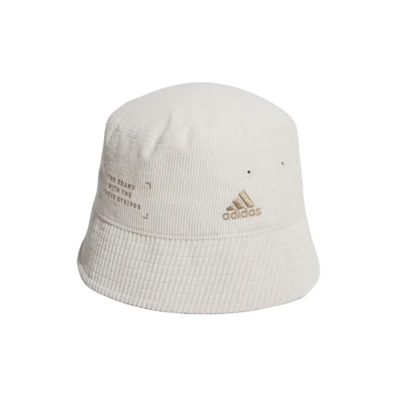 Adidas Corduroy Bucket Hats Women's White-1