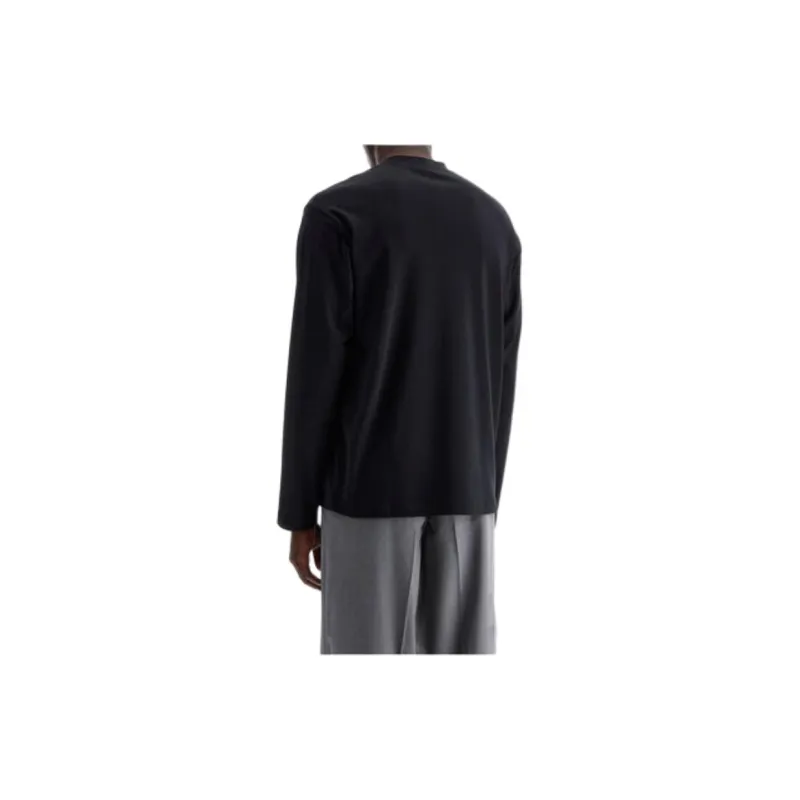 Ferragamo T-Shirts Men Black-2