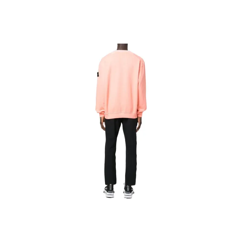 STONE ISLAND Sweatshirts Men Pink-1