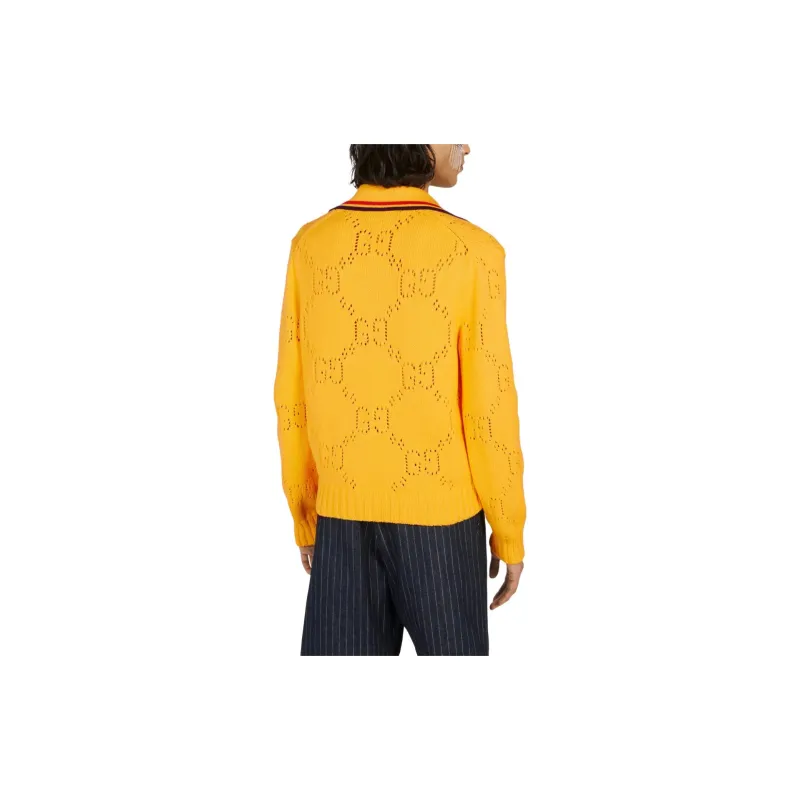 GUCCI SS23 Sweater Men's Canary Yellow-5