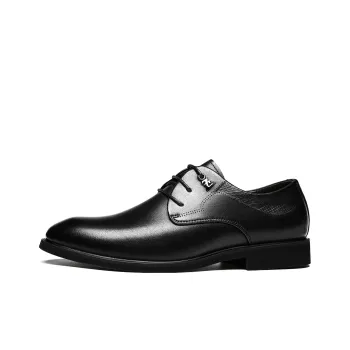 CHINT Dress Shoes Men Low-Top Black