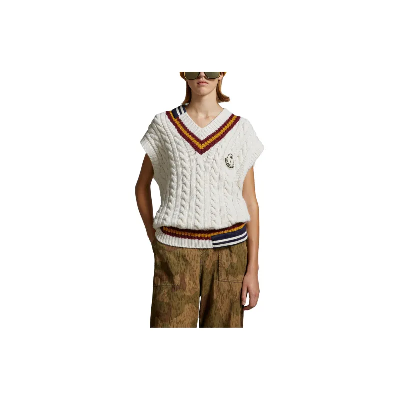 MONCLER GENIUS Moncler X Palm Angels V Neck Gliet-1