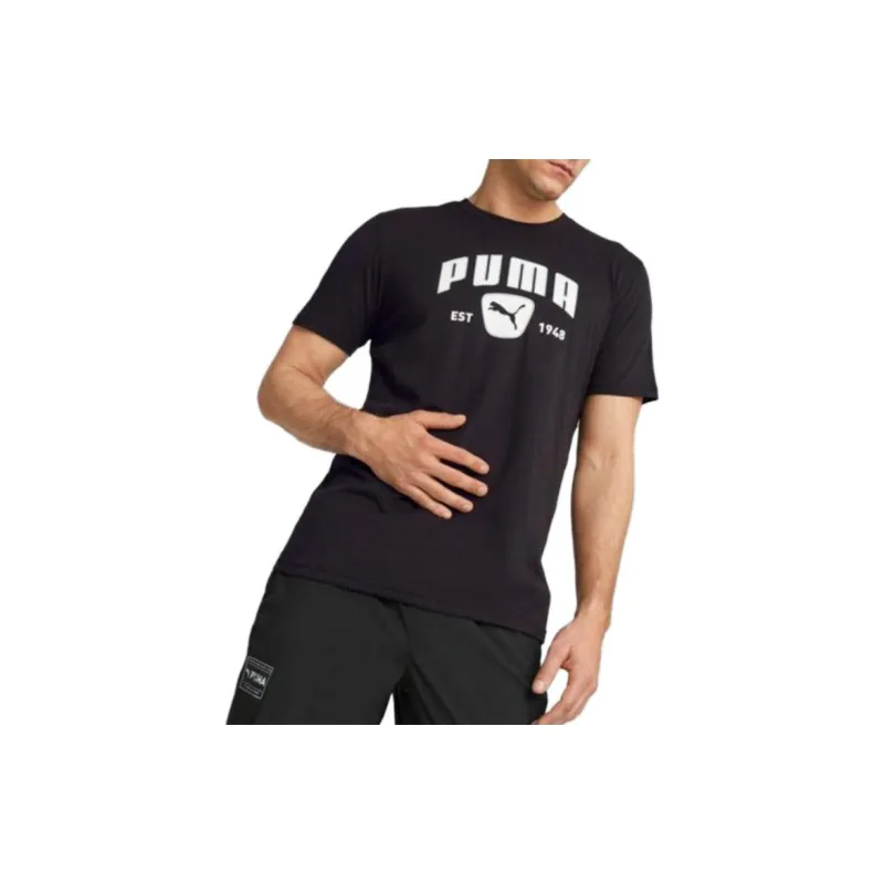 PUMA EVOSTRIPE T Shirts Men Black-4