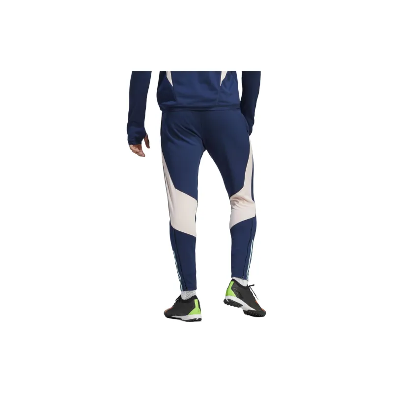 Adidas Soccer Bottoms Men's Academy Navy Blue / Clear Mint Green-3