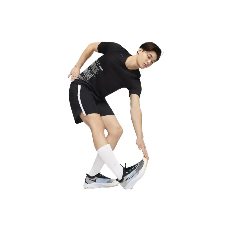 Nike T Shirts Men Black-4