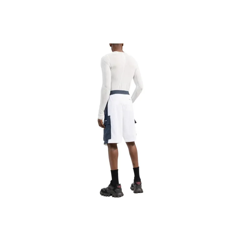 BALMAIN Casual Shorts Men White-2