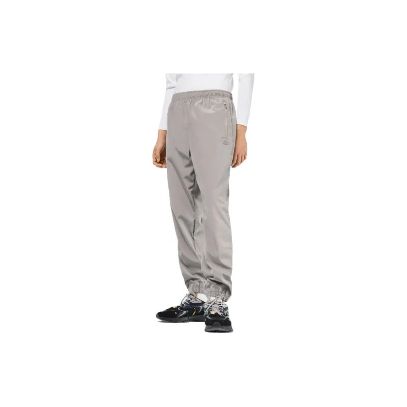 LACOSTE Knitted Sweatpants Men Gray-3