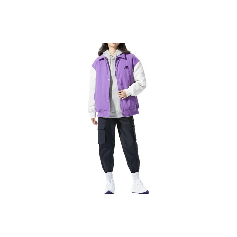 New Balance Puffer Jacket Unisex Purple-1