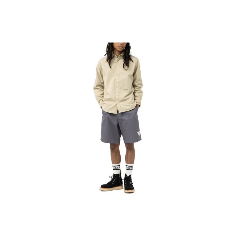 HUMAN MADE Pigment Dyed Bd L/S Shirt-8