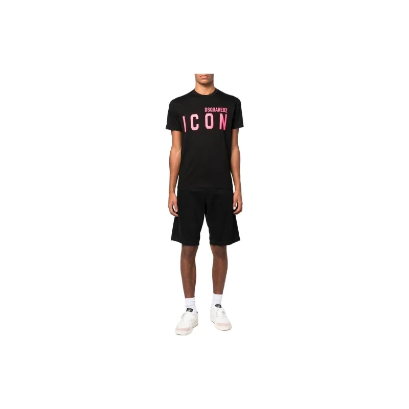 DSQUARED 2 Icon Logo print T shirt-1