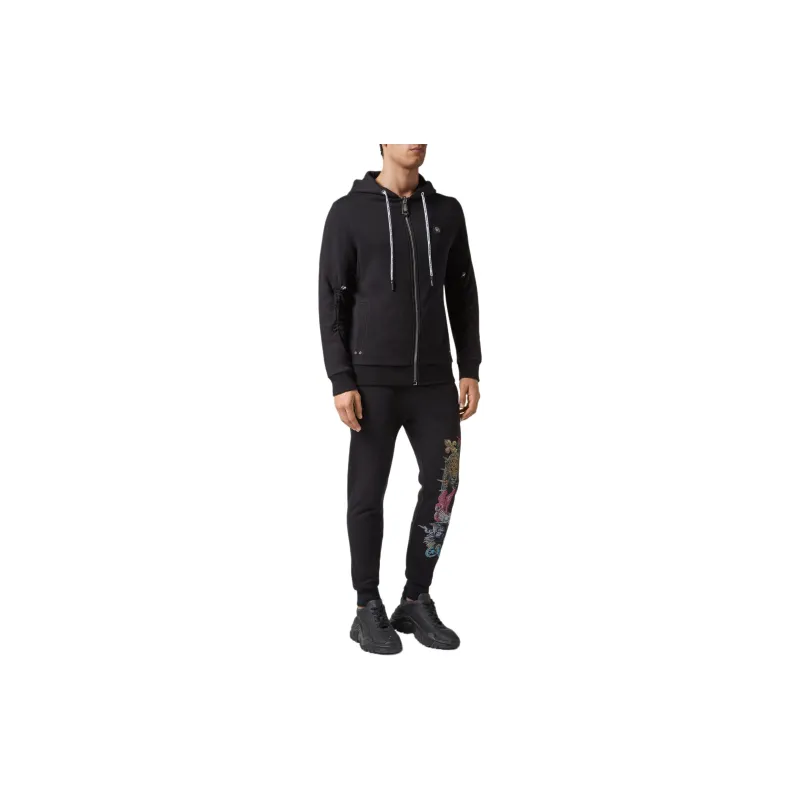 PHILIPP PLEIN Sweatshirts Men Black-4