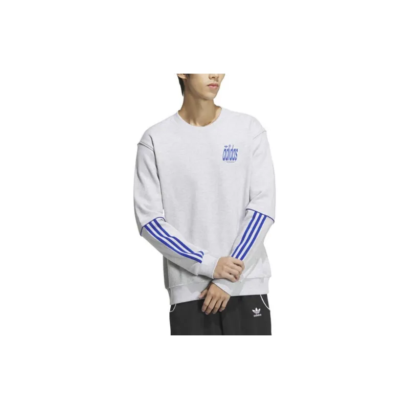 Adidas Sweatshirts Men White-3