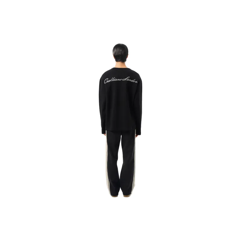 GALLIANO LANDOR Casual Pants Unisex Graphite Black-2