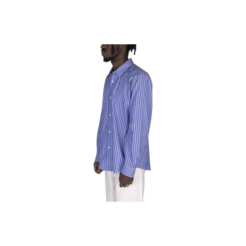 ALISON LOU Shirts Men Blue-3