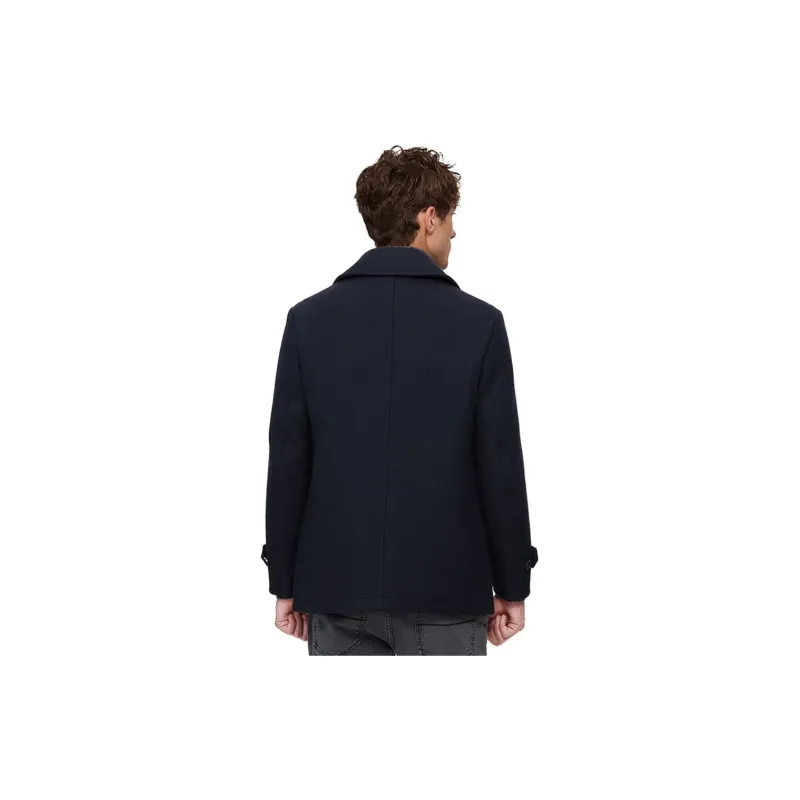 HAZZYS Coats Men Dark Navy Blue-2