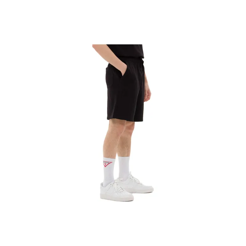 GUESS Casual Shorts Men Graphite Black-4