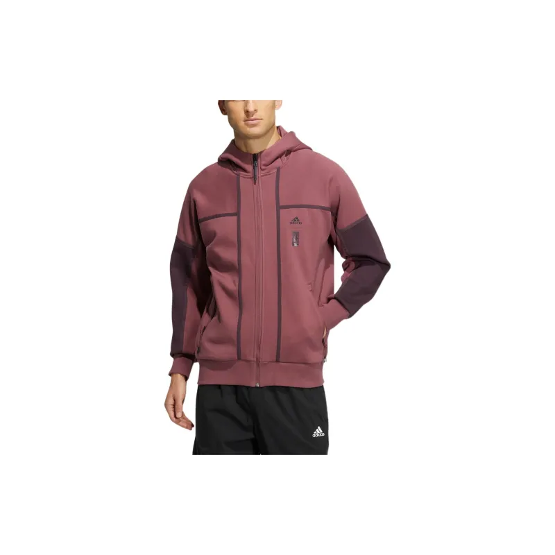 Adidas Jackets Men Red Brown-1