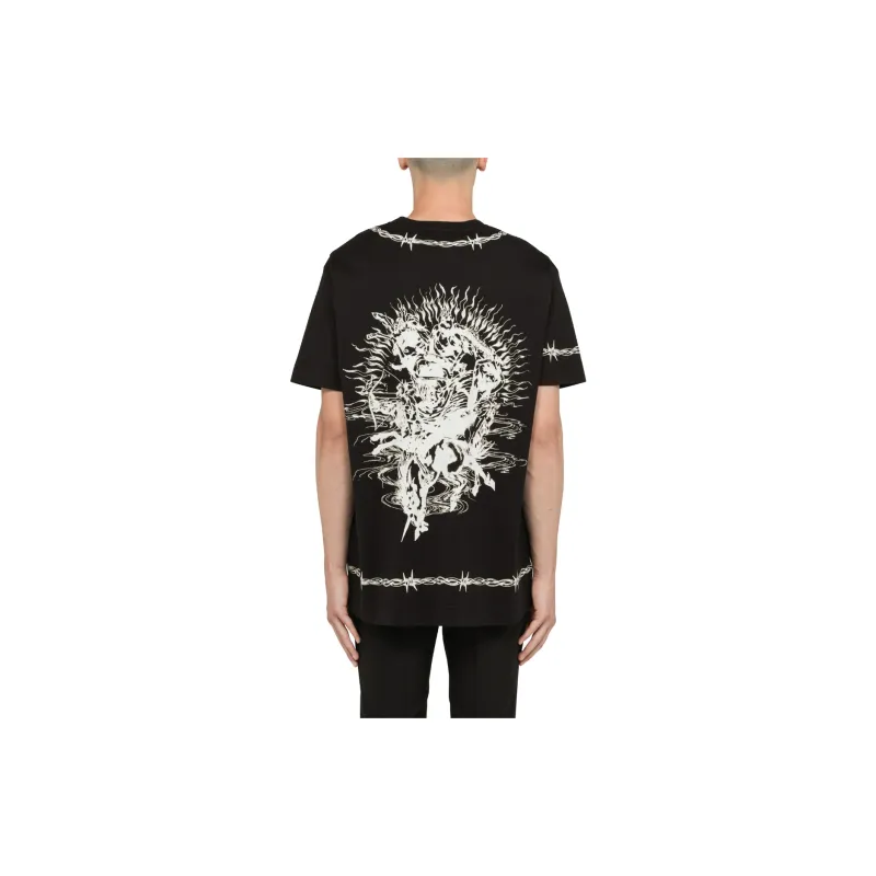 Givenchy Barbed Oversized T Shirt-4
