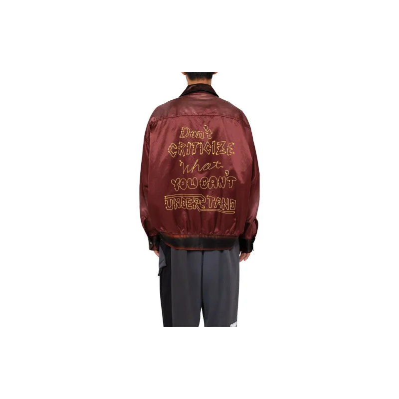 Maison Mihara Yasuhiro Jackets Men Bordeaux Red-3