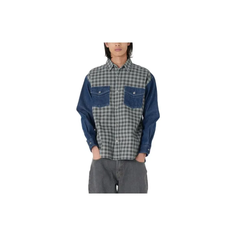 Levis Shirts Men Blue-2