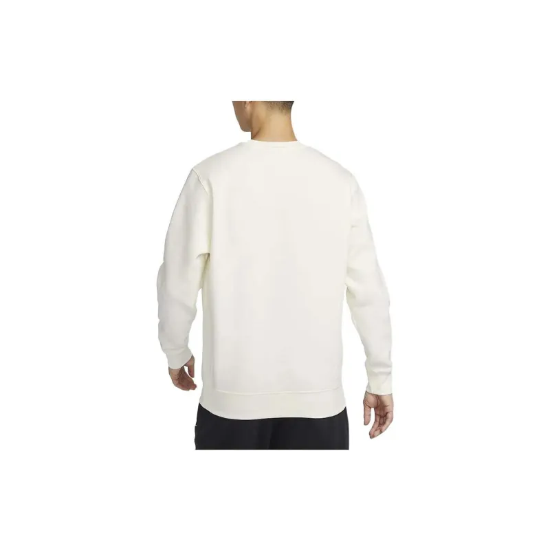 Nike Sportswear Club Fleece Sweatshirt Men's Sail White-3