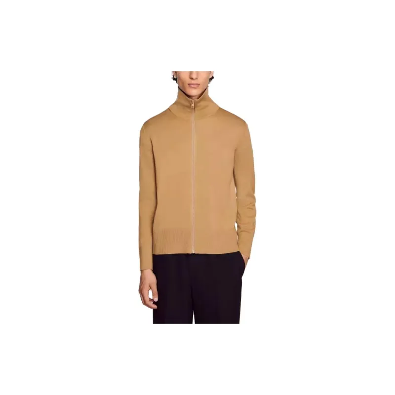 Sandro Knitwear Men Caramel-1