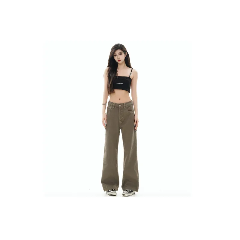 TESTUNG Jeans Unisex Khaki-2