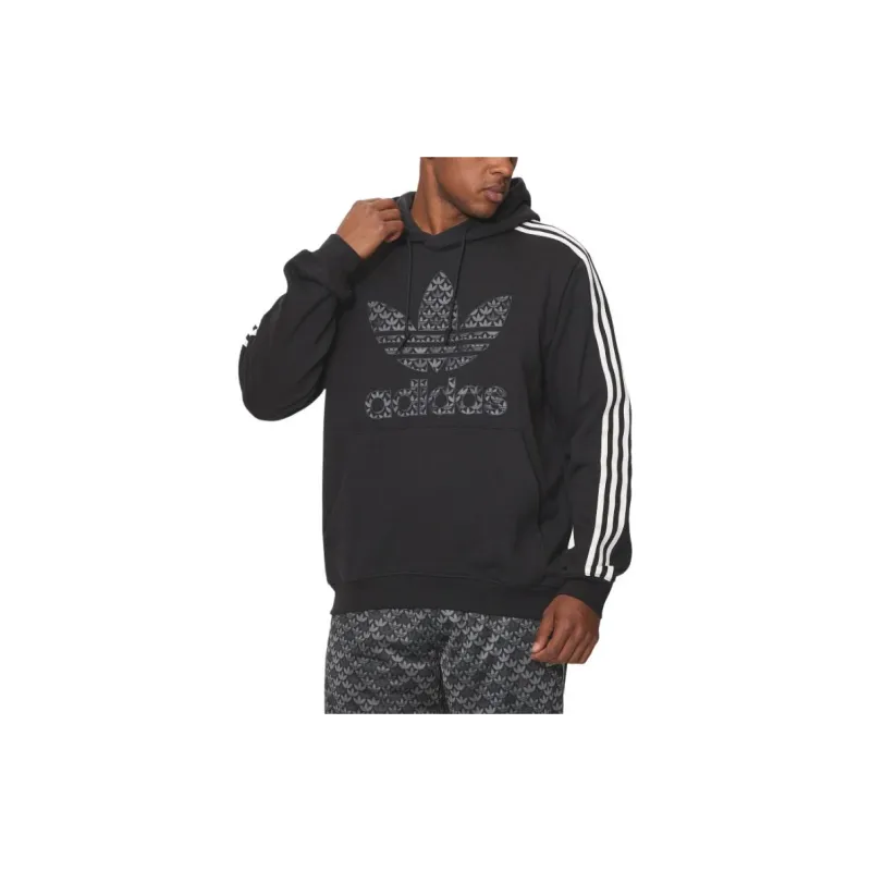 Adidas Classic Mono Graphic Hoodie-3