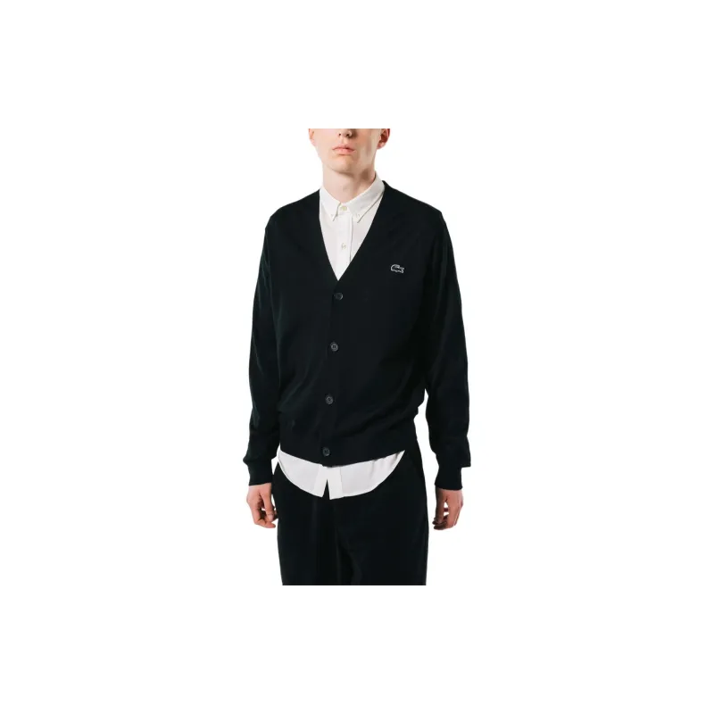 LACOSTE Knitwear Men Black-3