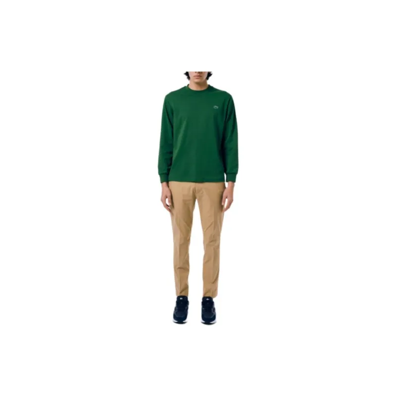 LACOSTE T Shirts Men Green-2