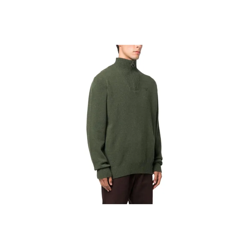 BARBOUR Half-zip Wool Jumper-3