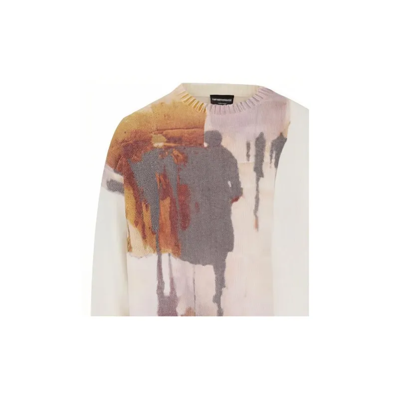 EMPORIO ARMANI FW21 Knitwear Men's White-4