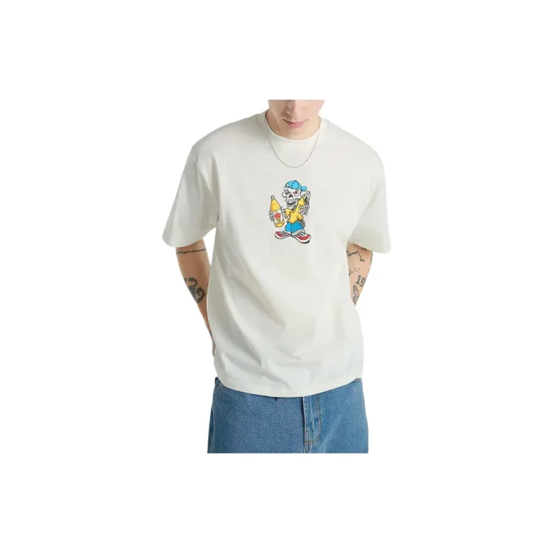 Vans Reggie T-Shirts Men White-3