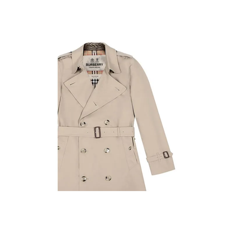 Burberry Trench Coat Men's Honey-5