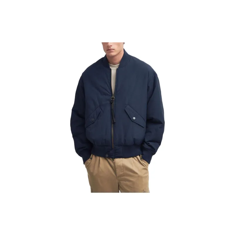 BARBOUR Jacke Flight Casual Jackets Coats Men's Marine Blue-2