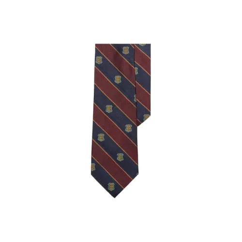 Polo Ralph Lauren Mulberry Silk Ties Men's Deep Red/Dark Blue