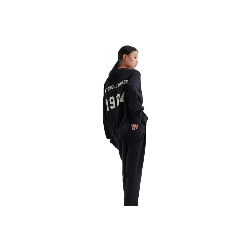 Mitchell Ness Sweatshirts Unisex Black-2